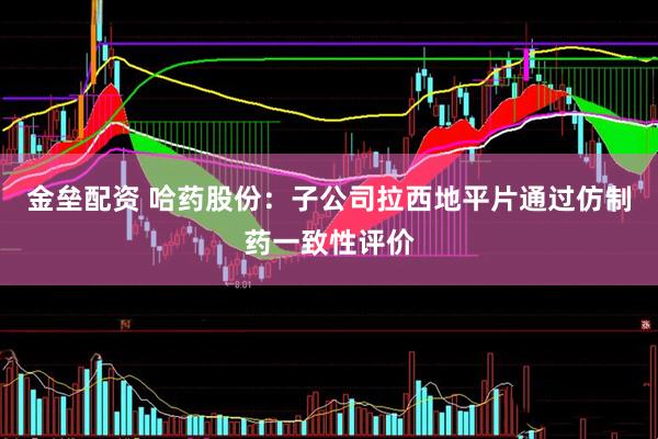 金垒配资 哈药股份：子公司拉西地平片通过仿制药一致性评价