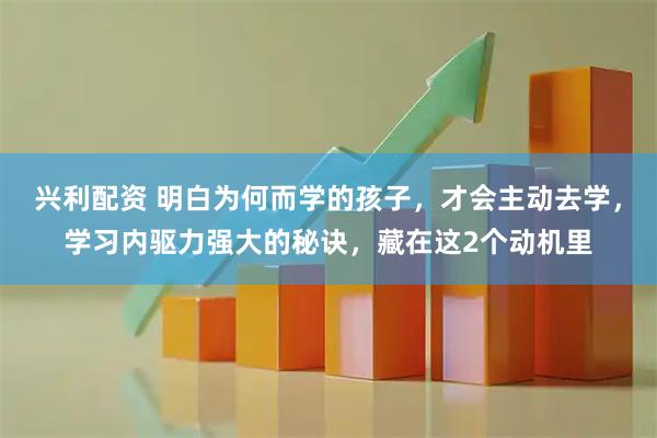 兴利配资 明白为何而学的孩子，才会主动去学，学习内驱力强大的秘诀，藏在这2个动机里
